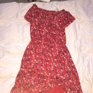Devlin Open Front Floral Dress
